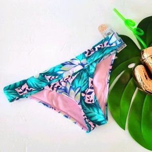 Gianni Bini Tropical Leaf Bikini bottom NEW